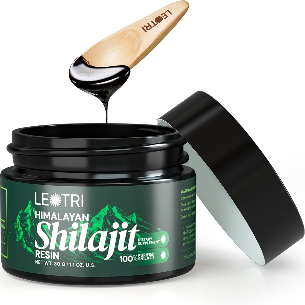 Shilajit 수지 순수한 Himalayan 유기: Trace 무기물과 정통 Fulvic 산 - 남자와 여자의 에너지 면역 지원 (Blackish-Brown)를 위한 자연적인 Himalayans Shilajit 수지
