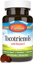 Carlson - Tocotrienols, 천연 소스 비타민 E, 감마, 알파, 델타, 베타, 지속 가능한 Sourced, 90 Softgels
