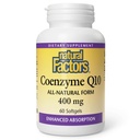 자연적인 요인 Coenzyme Q10 - 산화 방지제 지원 보충교재 지원 세포질 에너지 생산 - 더 나은 흡수 원조 건강한 심장 기능 - 400 mg, 60 Softgels (60의 서빙)