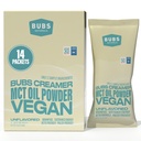 BUBS Naturals MCT Oil Powder Packets - 중간 사슬 Triglycerides - Keto Vegan & Paleo Friendly - 건강한 코코넛 지방 + 낮은 Carb - Dairy-Free Energy Source - 포함 14 여행 패킷