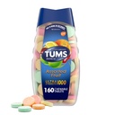 TUMS Ultra Strength Antacid Tablets for Chewable Heartburn Relief and Acid Indigestion Relief, 구색 과일 - 160 개