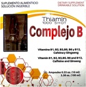 B Complex, Complejo B 1000 샷 | 멀티 비타민, 카페인 및 인삼 | 10ml의 10 Ampoules가있는 상자 | 에너지,인지 기능 및 대사 건강 부스트.