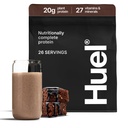 Huel Vegan Protein Powder | 초콜렛 필러 브라운 | 완전 영양 | 20g Protein Powder | 100 % Plant-Based | 27 Vitamins & Minerals, Gluten Free, Non-GMO, Lactose Free | 26 서빙