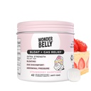 Wonderbelly Bloat + 가스 구호, 125 mg Simethicone, Talc 또는 염료 없음, Strawberry Shortcake, 42 카운트와 함께 여분의 힘 Chewable 정제