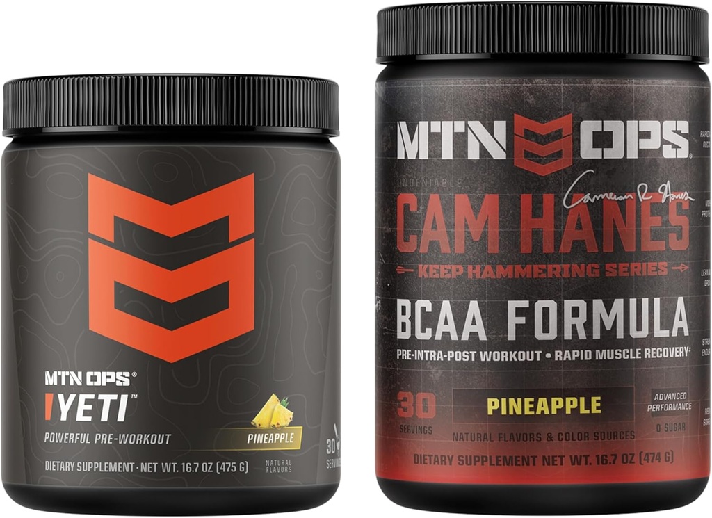 MTN OPS Yeti 파인애플 + BCAA 파인애플 뭉치