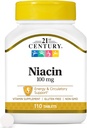 21 세기 Niacin 정제, 100 mg, 110 조사