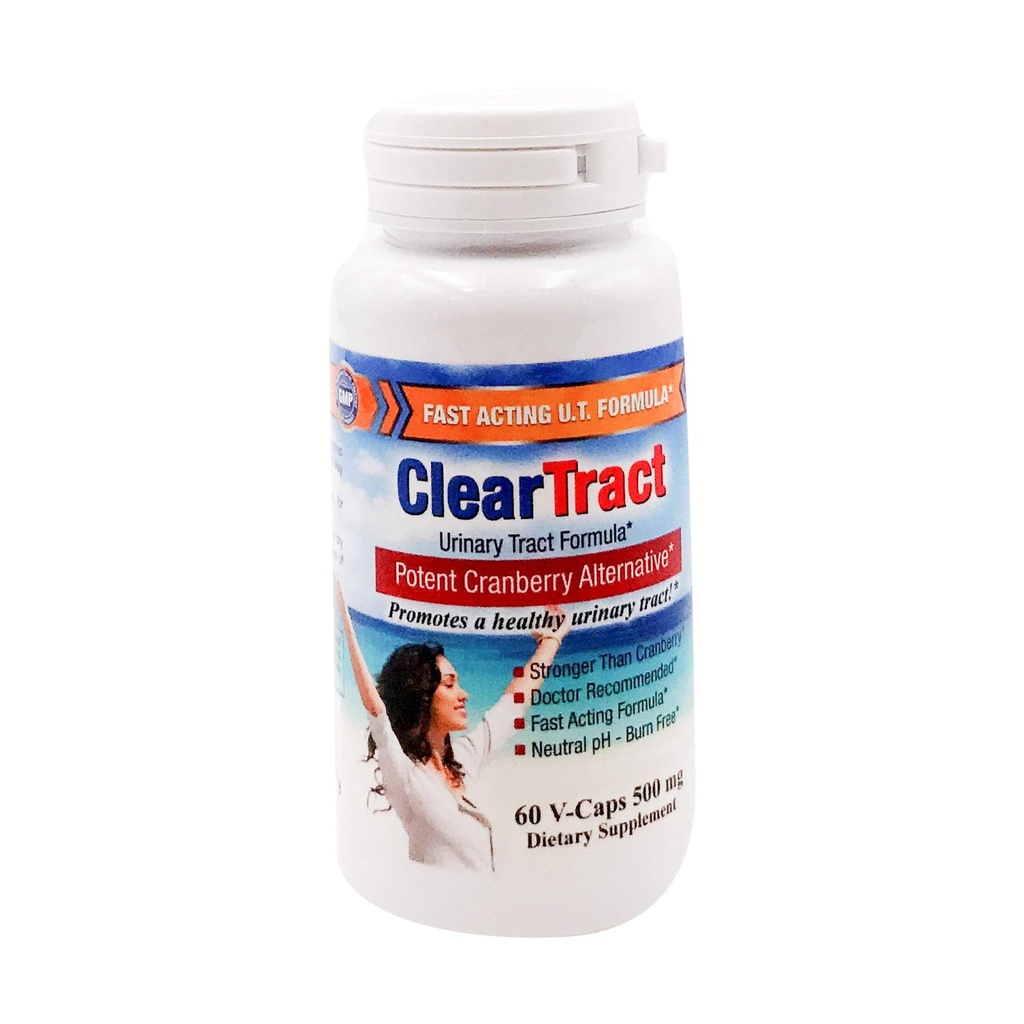 Cleartract D-Mannose 공식 캡슐, 500 Mg, 60 조사