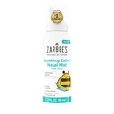Zarbee의 Soothing Saline Nasal Mist with Aloe, 모든 연령대에 대한 사선 스프레이는 신속하고 노즈를 제거, Mist Loosens Mucus & Clears Nasal Passageways, 약 무료, 3 fl. Oz