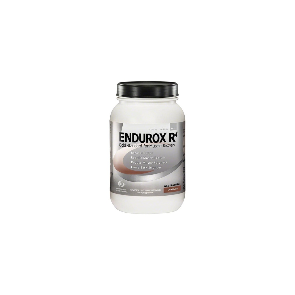 Endurox R4 by PacificHealh - 모든 자연 포스트 운동 회복 음료 혼합 단백질 + Carbs & Electrolytes - 더 빠른 회복, 감소된 소레니스 & 근육 재건 - 28 서빙 (코놀)