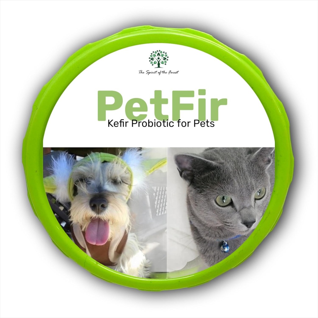 애완 동물 팩 Kefir 개와 고양이 보충 애완 동물 프로 바이오 틱 개 고급 프로 바이오 틱 포뮬러 (85 gr)