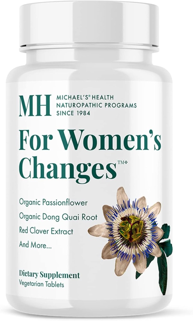 MICHAEL'S Health Naturopathic Programs for Women’s Changes - 90 채식 정제 - Peri-Menopausal 및 Menopausal Women - 22 서빙