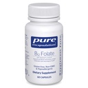 Pure Encapsulations B12 Folate - Nerves, Energy Metabolism & Cognitive Support*를 지원하는 에너지 보충 - 비타민 B Folate로 Metafolin - 60 캡슐