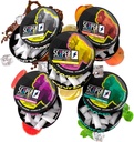 Scooper 에너지 I 5개의 깡통 I 올인원 상자 I 에너지 파우치 Sugarfree I 80 mg 자연적인 카페인 모든 풍미 팩 I 12 주머니 I 차가운 자몽, 신선한 민트, 아이스 콜라, 아이스 복숭아 & 레몬 차