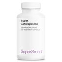 SuperSmart Super Ashwagandha 600mg / Day (Patented) - KSM-66 Ashwagandha - 높은 Potency 5 % Withanolides | 비 GMO 및 글루텐 무료 - 120 채식 캡슐