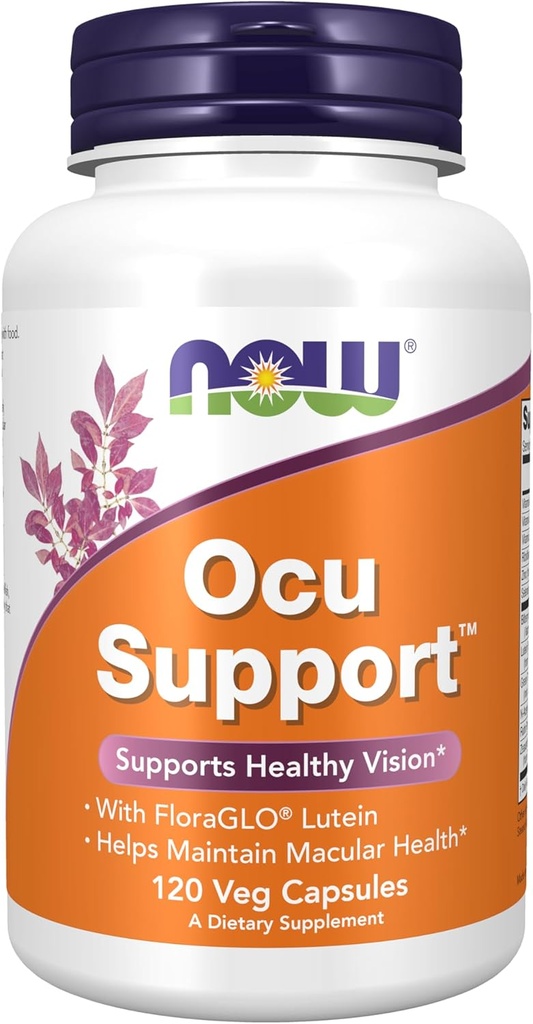지금 식품 보충제, FloraGLO® Lutein, 플러스 비타민 A, C 및 E, 120 Veg 캡슐과 Ocu SupportTM