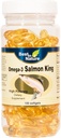 오메가-3 살몬 왕 물고기 기름 1000mg 100softgels - 높은 힘 EPA/DHA. 오메가-3 지방산