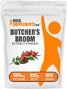 BulkSupplements.com 버찌의 방 추출물 분말 - 버찌 Broom, 초본 보충 - Vegan & 글루텐 무료, 봉사 당 500mg, 250g (8.8 oz) (팩 1)