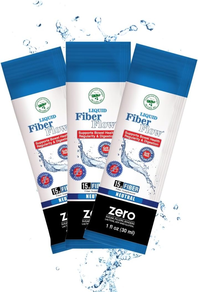 영양 디자인 액체 섬유 교류 설탕 자유로운 Prebiotic Inulin 섬유 보충교재, 건강한 Intestinal 균형을 위한 모든 자연적인 Bowel 정규병 음료, 100개의 소포