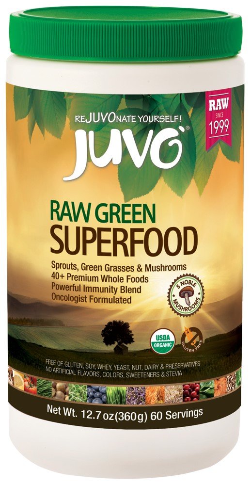 Juvo Raw Green Superfood, 12.7 Ounce, 60 인분, 비건, 글루텐 무료, 비 GMO, 고스