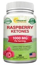 aSquared 영양 자연적인 라즈베리 Ketones 1000mg-180 캡슐 무게 손실 보충교재, 최대 힘 플러스 식욕 억제제 규정식 환약, 순수한 에너지 & 물질 대사를 밀어주는 우수한 Lean 건강 분말