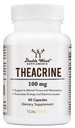 Theacrine (Teacrine) 100 Mg, 60 캡슐 - 에너지 및 초점 보충교재 (Caffeine 알약에 Similar 그러나 더 기틀 및 더 오래 견딘) 비 GMO 및 글루텐은 두 배 나무에 의해 해방합니다