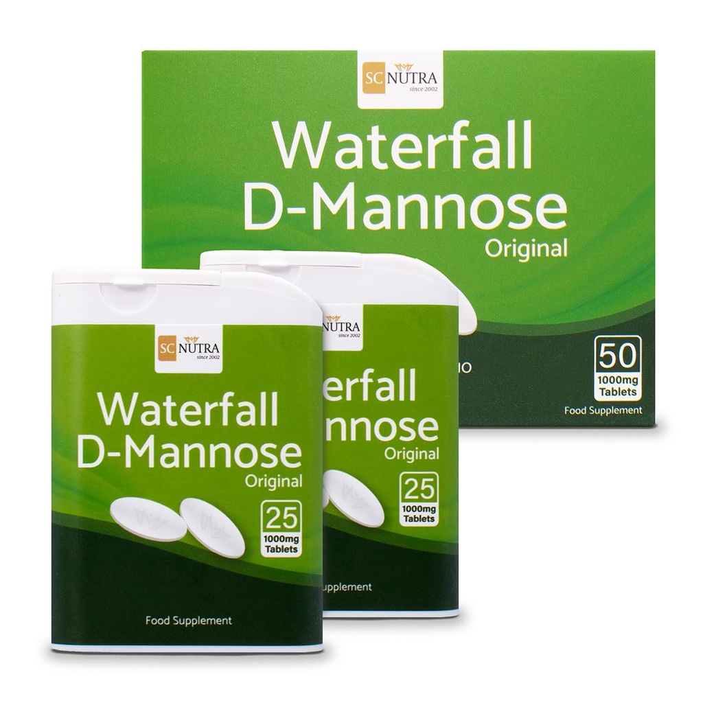 D-Mannose Tablets 1000mg - Birch - 50 Tablets - SC Nutra (달콤한 커)에서 천연 소스 D-Mannose
