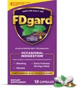 FDgard Gut 건강 보충교재, Indigestion, Nausea & Bloating, Upset Stomach, 12의 캡슐