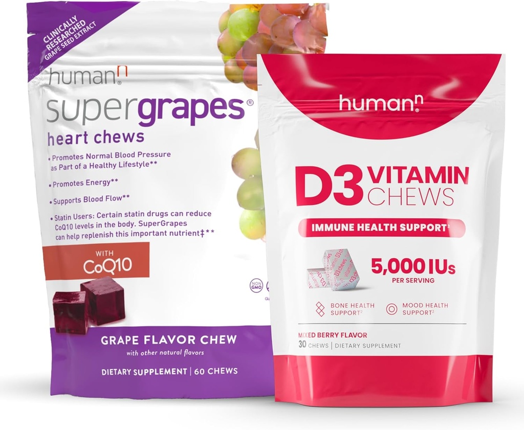 인간적인 SuperGrapes & D3 Chews