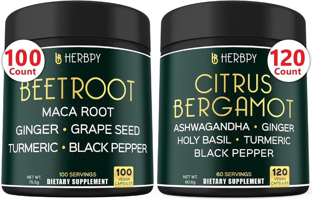 번들 6in1 사탕 뿌리 캡슐 & 6in1 밀감속 Bergamot 보충교재