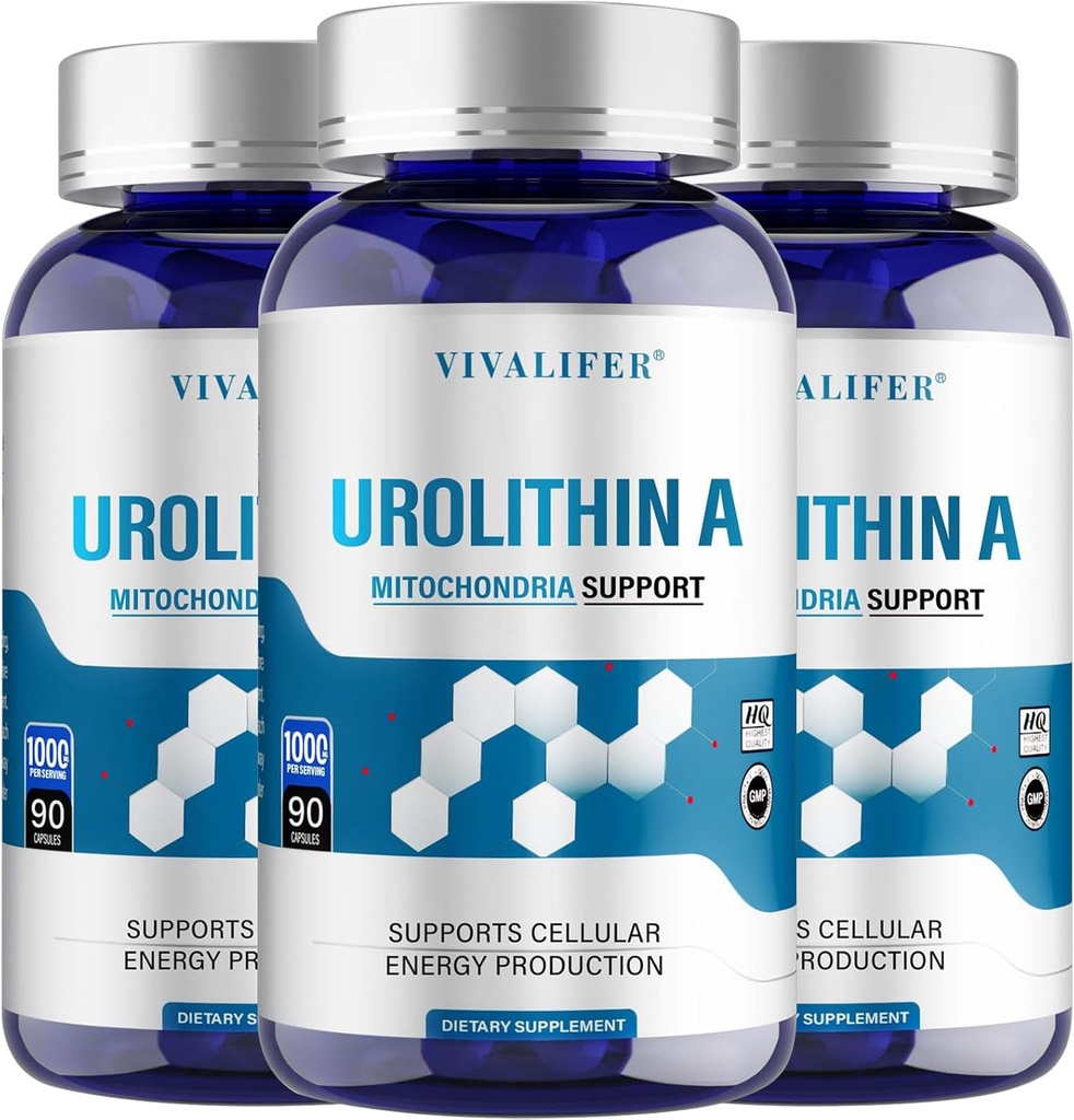 Urolithin 보충교재 1000 mg, 270 Softgels 강력한 산화 방지제 보호, 남자 & 여자를 위한 건강한 시효 & Mitochondrial 건강과 세포 수선 지원 승진