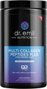 DR. EMIL NUTRITION 다 교원질 펩티드 분말 - 머리, 피부, 못 및 합동을 위한 Hyaluronic 산을 가진 격렬한 가수분해된 교원질 단백질 분말의 20g - 15의 서빙