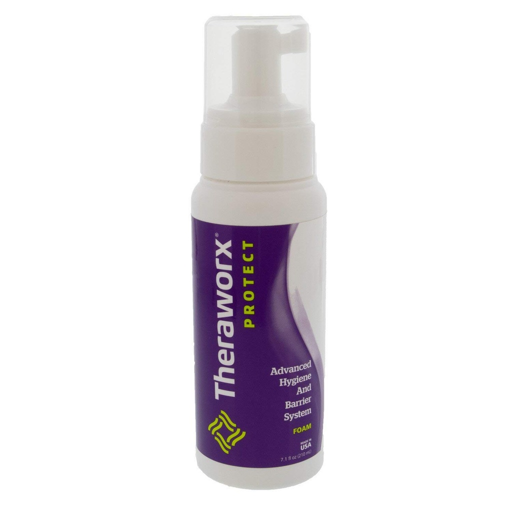 THERAWORX PROTECT 고급 위생 및 배리어 시스템 폼 (7.1 Fl Oz)