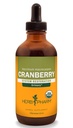 허브 Pharm Urinary Tract Support 용 유기농 크랜베리 액체 추출물 - 4 Ounce