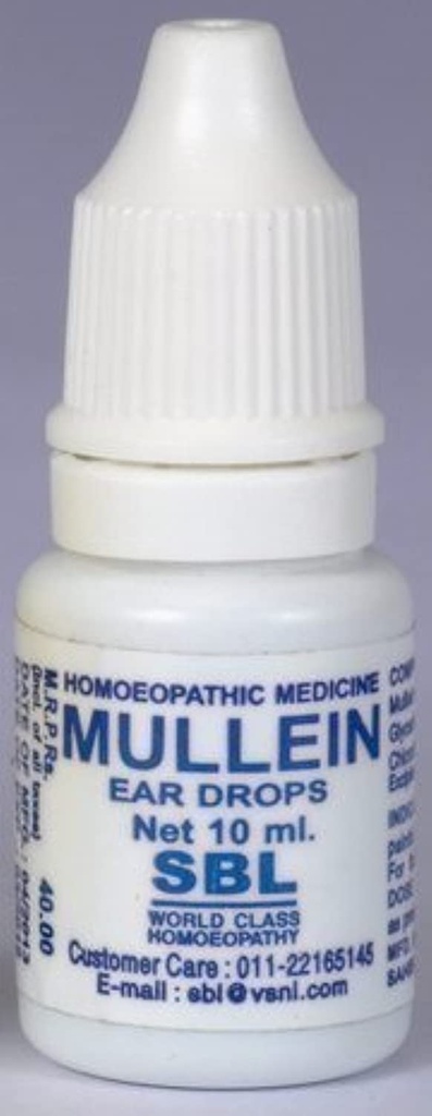 Omron Mullein Ear Drops 귀 감염 귀