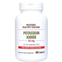 칼륨 이온 정제 보충 (65 mg), KI Iodine 알약 (60 정제) | YODO Naciente | 건강한 치유