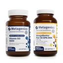 Metagenics 번들 - D3 5000 & EPA-DHA 720-120 Immune 지원, 뼈 & 심장 건강* - 심장, Musculoskeletal & 면역 체계 건강*를 위한 EPA-DHA 720의 Softgels