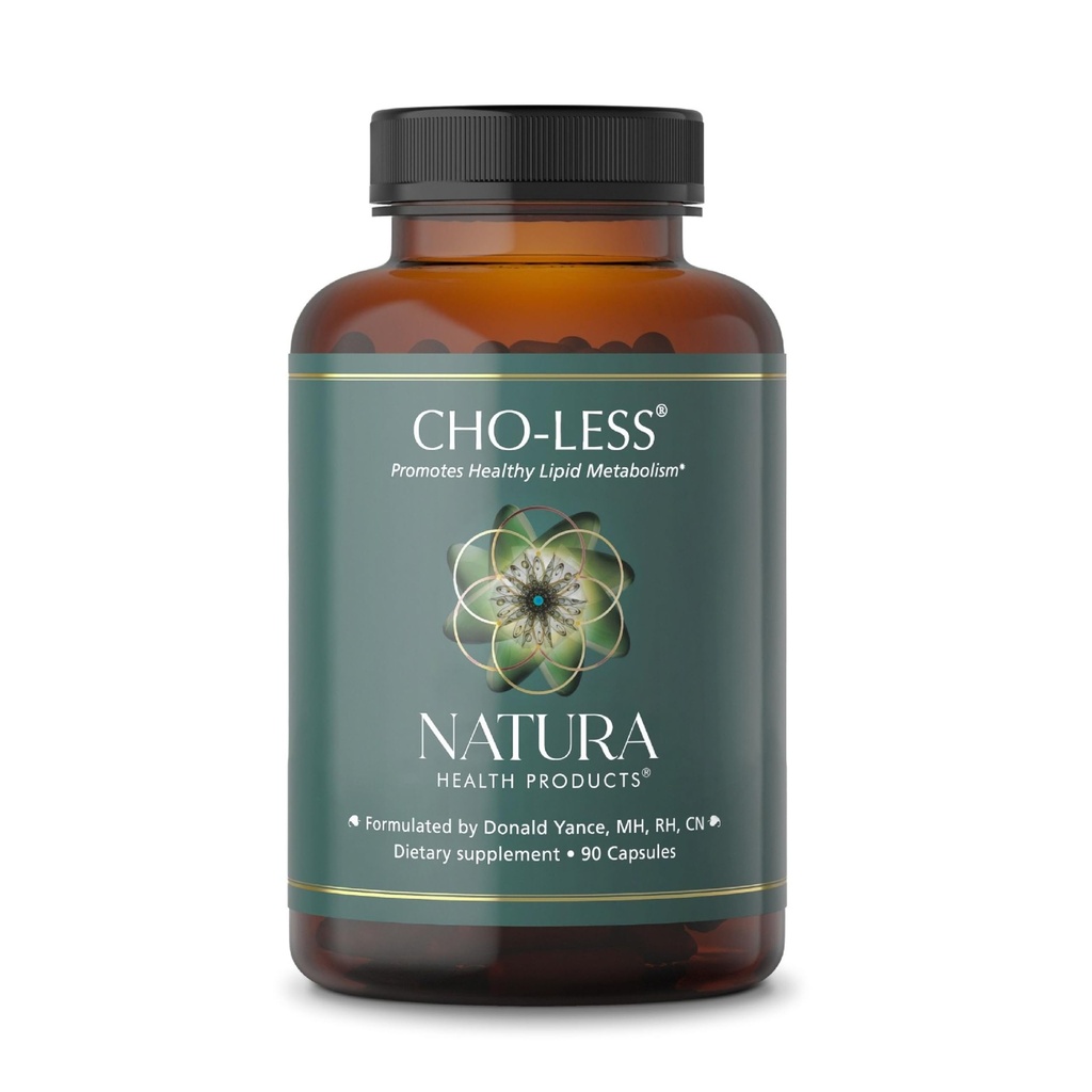 Natura Health Products Cho-Less Supplement - 건강한 Lipid Metabolism 및 심혈관 건강을 촉진 - Niacin, Red Yeast Rice, Artichoke Extract 및 Beta Sitosterol (90 캡슐)을 특징으로