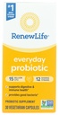 갱신 생활 매일 Probiotic 캡슐, 매일 보충교재 지원 Urinary, 소화 및 면역력, L. Rhamnosus GG, 낙농장, 콩 및 글루텐 자유로운, 15 Billion CFU, 30 조사