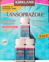 Kirkland Signature Lansoprazole 15 mg. 산성 흡진기, 42 캡슐