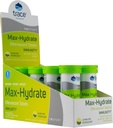 Trace Minerals Max-Hydrate Immunity - Immune Health & Hydration Support 용 Electrolyte 음료 보충 - Aid Muscle Cramp Relief - Lemon Lime, 8 Containers (80 서빙)에 활력 보충