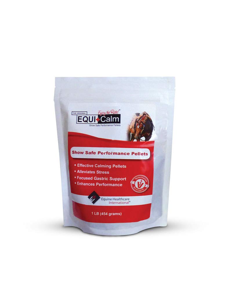 Equine Healthcare International Equi+Calm Show 안전 성능 펠릿 - 1 파운드