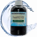 FountSILVER 분수 물 처리 - 진정한 콜로이드 실버 농도 - 250 mL (8.45 Fl Oz) 호박색 BPA 무료 병