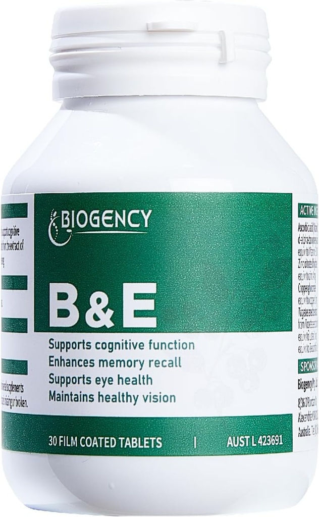B&E Zeaxanthin + Lutein Eye Care 비타민 보충 - 1 팩 30 정제는 보호하고 강화합니다 전반적인 눈 건강 자연적인 성분, 글루텐 자유로운 Vegan-Friendly, 성인과 아이들을 위해