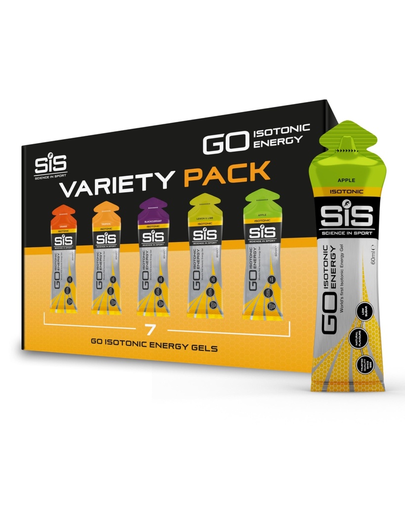 스포츠의 과학 60 ml 에너지 젤 다양성 - 7 팩