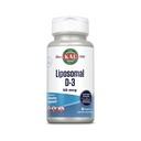 KAL Liposomal 비타민 D3 50 mcg, 높은 흡수 비타민 D, Liposomal 기술, 높은 힘 면역성이 있는 지원, Vegan 캡슐, 글루텐 자유로운, 아니 Soy, 30의 서빙