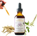 Urban Moonshine Simmer Down Tonic - Ashwagandha & Milky Oats가있는 스트레스 지원 * - Soothes Nervousness & Irritability * - Mellow Mood * - 글루텐 무료 초본 보충 - 2 Fl Oz