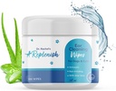Replenish Cat and Dog Ear Cleaning Wipes - 개를위한 Gentle Medicated Ear Wipes - Cucumber Melon Scent - 개 이어 클리너 및 고양이 귀 Wipes 청소, 소싱 및 탈취 Itchy Ear - 100 개