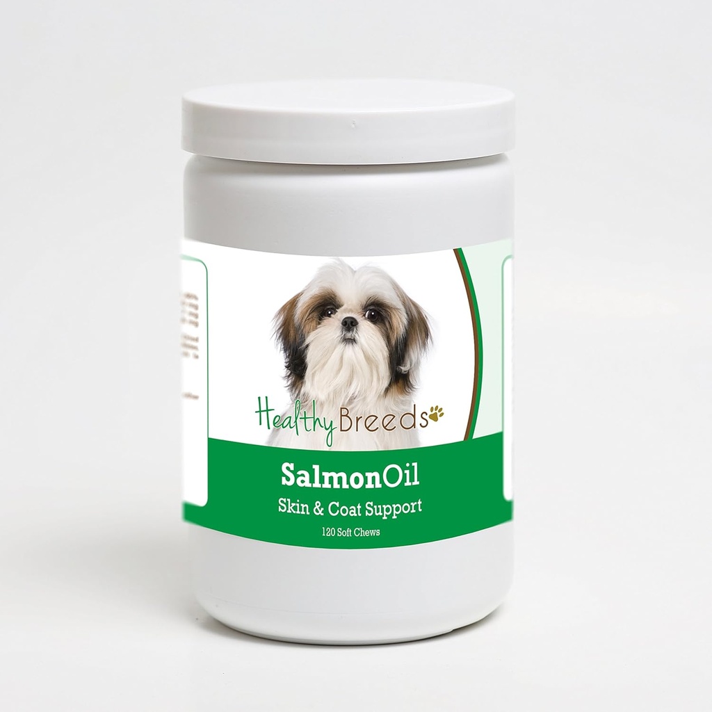 건강한 Breeds Shih Tzu Salmon 기름 연약한 Chews 120 조사