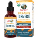 MaryRuth Organic Turmeric Liquid Extract | 설탕 무료 | USDA Organic | 유기농 심황 보충 | 비 GMO | 글루텐 프리 | Vegan | 알코올 프리 태피스 | 1 Fl Oz