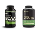 최적 영양 즉시 BCAA 캡슐, Keto 친절한 분지된 사슬 정유 아미노산 (400 조사) Micronized Creatine Monohydrate 분말, Unflavored (120의 서빙) - 뭉치 팩